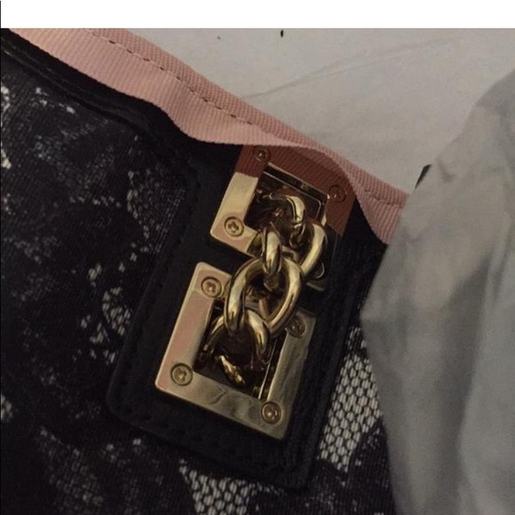 NEW KATE SPADE WEDDING PINK SATIN RUFFLED BAG - Picture 8 of 8